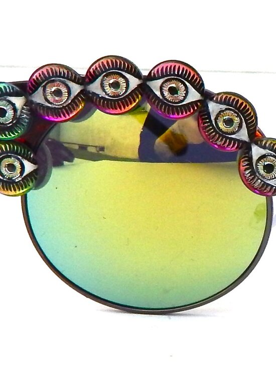 GASOLINE GLAMOUR EYE SPY GREEN EYE ACID COCO SUNGLASSES ?️ ?️‍♀️ ? ? main image 8